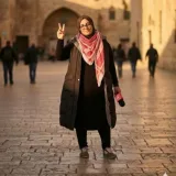 صورة قناة الصحفية صافيناز اللوح_غزة